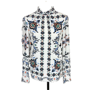 Warehouse boho print blouse